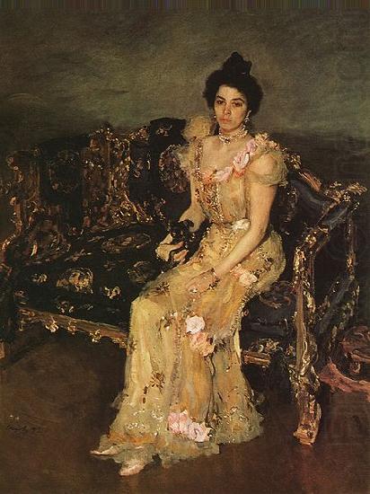 Valentin Serov Portrait of S.M. Botkina china oil painting image